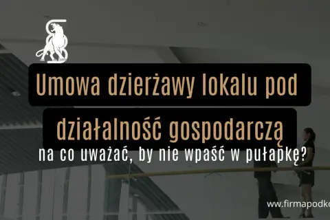 Umowa dzierżawy lokalu pod działalność gospodarczą – kluczowe aspekty, by uniknąć pułapki. Logo z panterą.