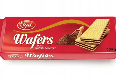 Producent ciastek Iga - wafle kakaowe. Pyszne wafle Iga, producent wyrobów cukierniczych, idealne na każdą okazję.