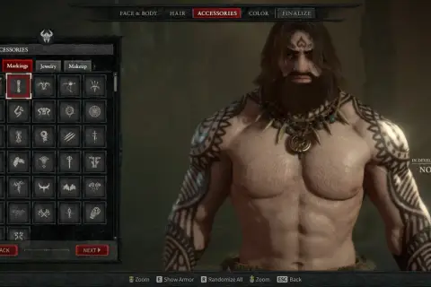 Tworzenie postaci w Diablo 4: wybór tatuaży i ozdób. Sprawdź diablo 4 wymagania, by cieszyć się grą.