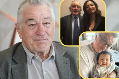 Robert De Niro z dziećmi. Aktor z wnuczką i bliską osobą.