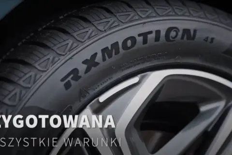 Opona RXMOTION gotowa na każdą drogę i warunki. Pewność jazdy przez cały rok.