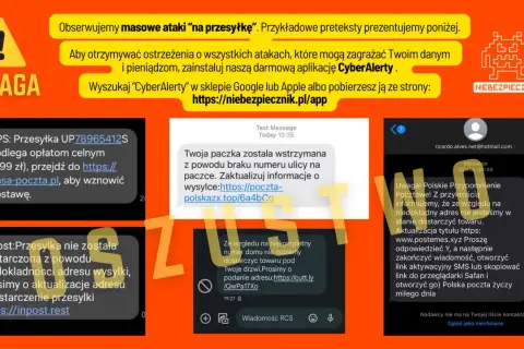 Oszustwo na kuriera: fałszywe SMS-y o niedopłacie lub błędnym adresie. Nie klikaj w podejrzane linki!