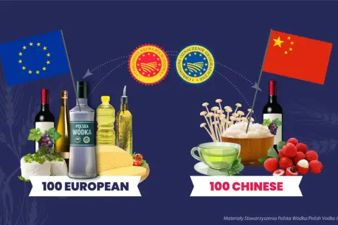 Polska wódka (PGI) z UE kontra chińskie produkty. Różnica między polską wódką a innymi krajami.