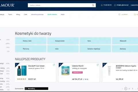 E-glamour.pl: kosmetyki do twarzy, kremy, sera, maseczki. Sprawdź aktualne promocje i znajdź swój e glamour kod rabatowy!