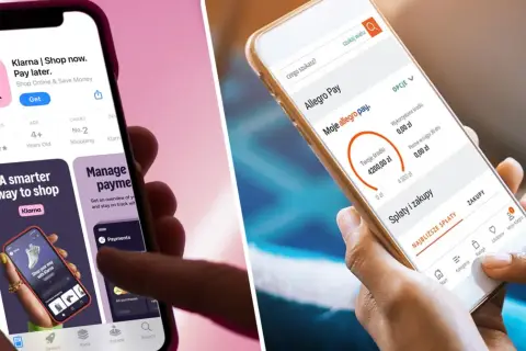 Aplikacje Klarna i Allegro Pay na smartfonach. Czy paypo wpływa na zdolność kredytową? Sprawdź, jak płatności odroczone kształtują Twoją historię finansową.