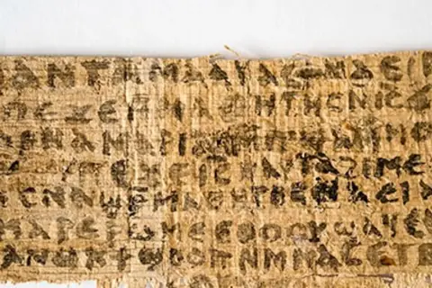 Fragment papirusu z greckim pismem, który może zawierać odpowiedź na pytanie, czy Jezus miał żonę.