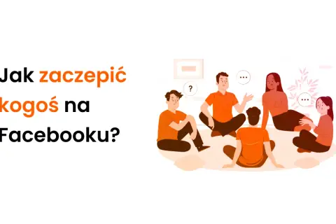Jak zacząć rozmowę na Facebooku? Grupa osób siedzi w kręgu, dyskutując.