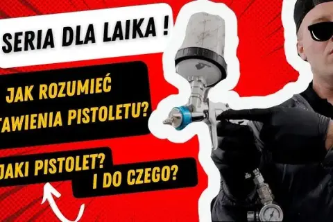 Jak ustawić pistolet do akrylu? Bez zacieków i skórki pomarańczy!