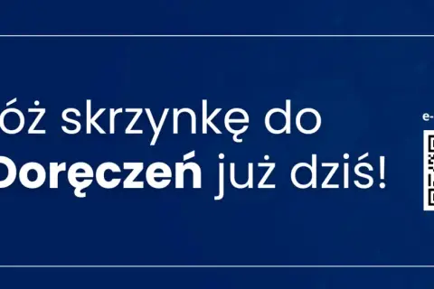 Załóż skrzynkę do e-Doręczeń już dziś! Odbieraj listy polecone za potwierdzeniem odbioru.