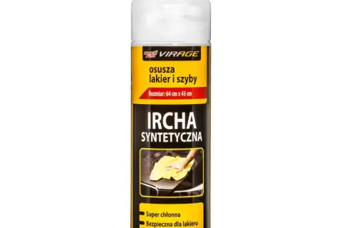 Ircha syntetyczna do osuszania lakieru i szyb. Super chłonna, bezpieczna dla lakieru, niezwykle trwała.