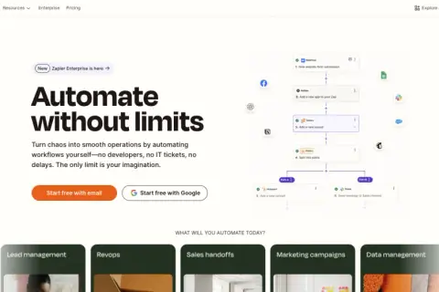 Zapier helps nonprofits automate workflows, turning chaos into smooth operations. See how Zapier for nonprofits streamlines tasks.