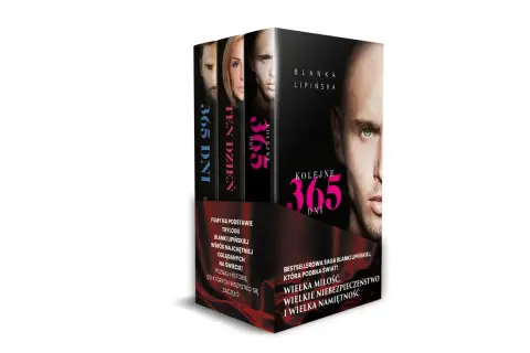 Kolejne 365 dni i inne części bestsellerowej sagi Blanka Lipińskiej. Miłość, namiętność i niebezpieczeństwo.