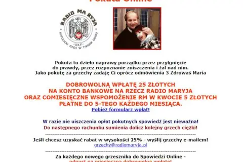 Spowiedź online Radio Maryja – prawda czy oszustwo? Sprawdź to!