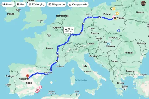 Ile godzin trwa podróż autokarem do Hiszpanii? Sprawdź szczegóły!