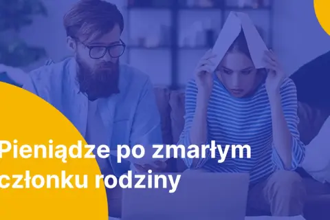 Para zmartwiona analizuje dokumenty, zastanawiając się, ile bank zabiera po śmierci bliskiej osoby.