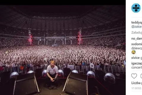 Ile trwa koncert Eda Sheerana w Warszawie? Sprawdź szczegóły!