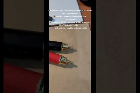 Jak zrobić kabel RCA - krok po kroku, uniknij najczęstszych błędów