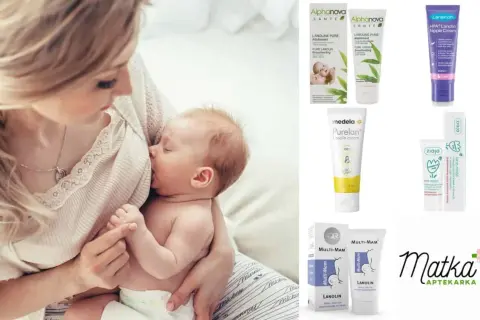 Karmienie piersią i produkty z lanoliną. Czy lanolina jest szkodliwa? Kremy z lanoliną dla mam karmiących.