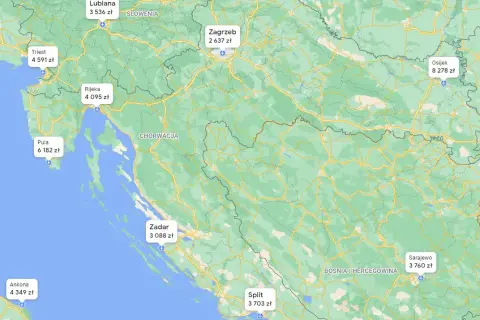 Najlepsza trasa do Zadaru: oszczędź czas i pieniądze w podróży