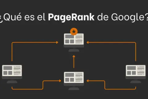 ¿Qué es el PageRank de Google? Diagrama muestra cómo los enlaces entre páginas web determinan su importancia.