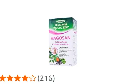 VAGOSAN Kräutermischung für Intimpflege, ideal als Sitzbad bei Scheidenpilz und Entzündungen. 100g Packung.