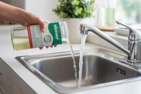 Jak odetkać zlew solą? Prosty i bezpieczny domowy sposób.