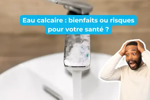 Robinet entartré, eau calcaire : un homme paniqué s'interroge sur l'effet du calcaire sur les reins et sa santé.