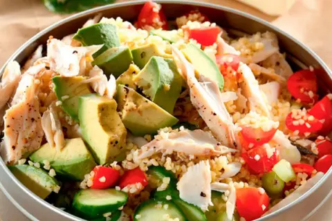 Ensalada de cuscús y aguacate: Receta perfecta y trucos de chef
