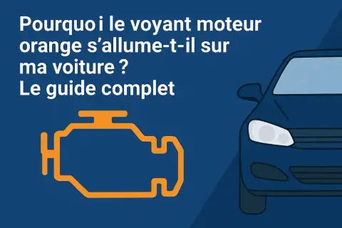 Le voyant moteur orange s'allume sur ma voiture ? Ce guide complet explique pourquoi.