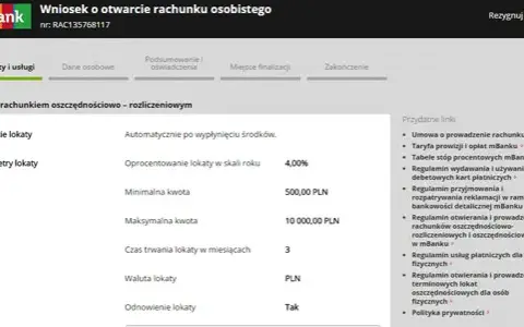 Jakie jest oprocentowanie lokaty w mbanku? Sprawdź najlepsze stawki