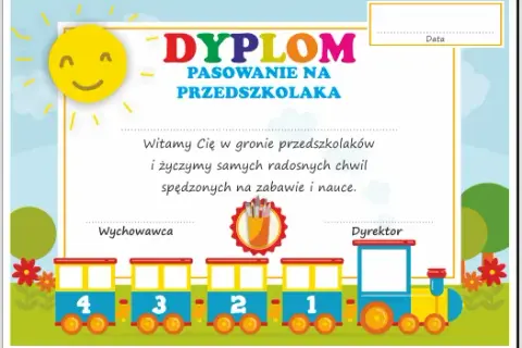 Jak wypisać dyplom dla przedszkolaka, aby był wyjątkowy i wzruszający