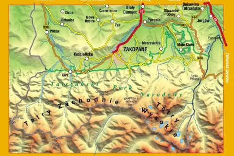 Gdzie leżą Tatry na mapie? Odkryj ich lokalizację w Polsce i Słowacji