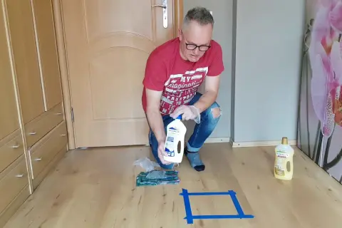 Jak usunąć trudne zabrudzenia z paneli? Mój sprawdzony sposób!