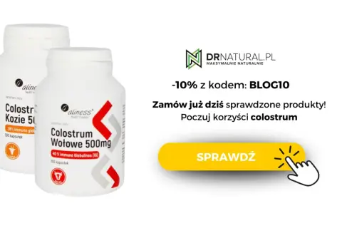 Dwa opakowania colostrum: kozie i wołowe. Sprawdź, na co działa colostrum i poczuj jego korzyści. Zamów z rabatem!