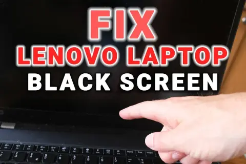 Jak włączyć laptopa Lenovo? Triki serwisanta na czarny ekran!