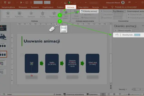 Jak usunąć animacje w PowerPoint i uprościć swoją prezentację