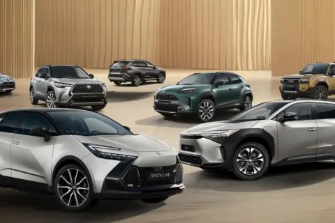 Kolekcja aut Toyota: od miejskich crossoverów po SUV-y. Zobacz, co to crossover i wybierz swój idealny model!
