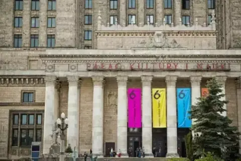 Jak wejść do teatru 6 piętro w Pałacu Kultury i Nauki w Warszawie