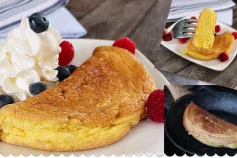 Omlet fit: Przepis na puszyste śniadanie bez zbędnych kalorii!
