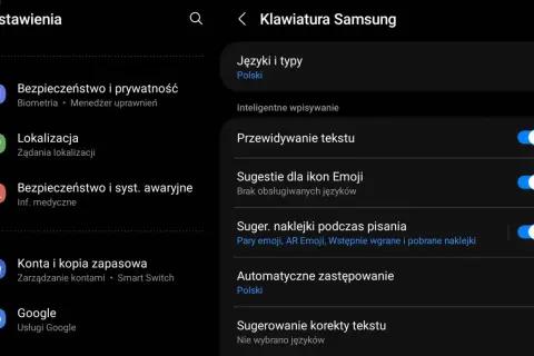 Ustawienia klawiatury Samsung: jak wyłączyć autokorektę iPhone. Zobacz opcje przewidywania tekstu i sugerowania korekty.