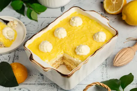 Tiramisu au citron - la recette nette et très gourmande
