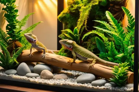 Jak zrobić terrarium dla jaszczurki, aby uniknąć błędów i chorób