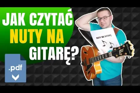 Jak czytać nuty na gitarę? Otwórz drzwi do muzyki!