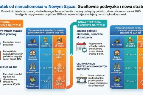 Podatek od nieruchomości jednorazowo? Tak! Zyskaj spokój na rok.
