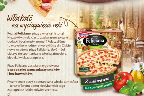 Pizza Feliciana: Jak piec idealnie? Czas, temperatura i triki