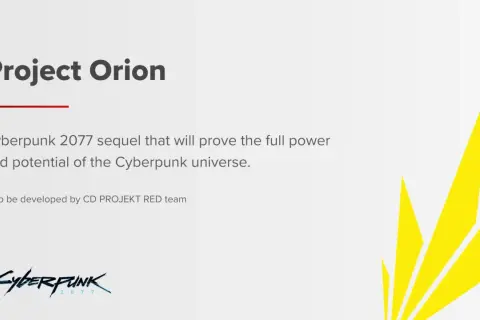 Project Orion, sequel do Cyberpunk 2077, rozwinie potencjał uniwersum. Tworzone przez CD PROJEKT RED.