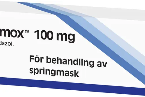 Vermox 100 mg mebendazol. För behandling av springmask. 6 tabletter.