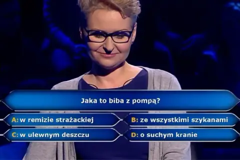 "Biba z pompą" w Milionerach: Co oznaczało i dlaczego gracz się wycofał?
