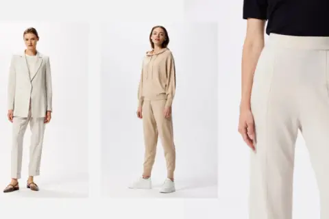 Kremowe spodnie: Stylizacje, które zawsze wyglądają modnie i elegancko