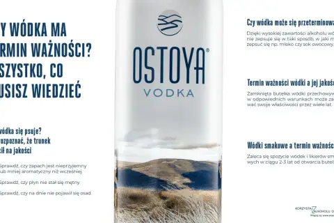Czy wódka się pali? Nie, ale czy się psuje? Dowiedz się, jak rozpoznać, że trunek stracił na jakości, i czy wódka ma termin ważności.